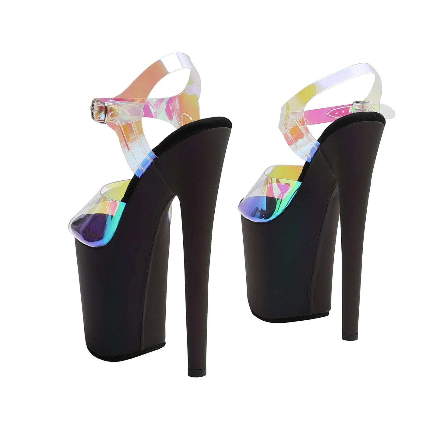 Wuxin H&P Women's Stripper Exotic Heel Sandal Platform Stiletto Shoes