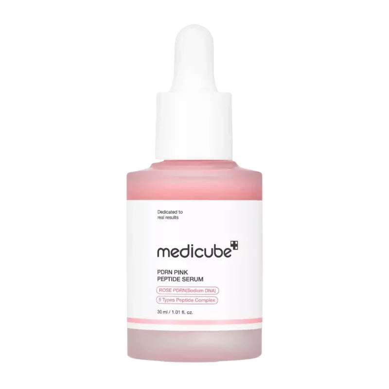 Medicube PDRN Pink Peptide Serum for Rejuvenation and Hydration