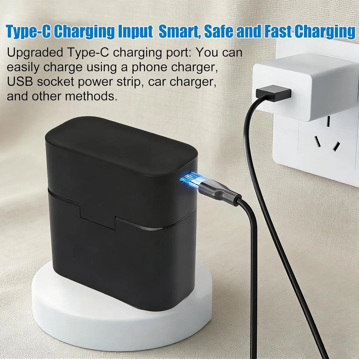 4-Slot Smart Battery Charger For AA 5.0V Rechargeable Li-ion