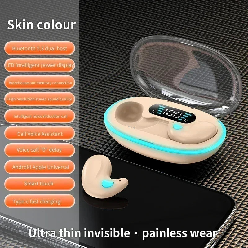 TWS Wireless Earphones With Active Noise Cancellation Bluetooth 5.3