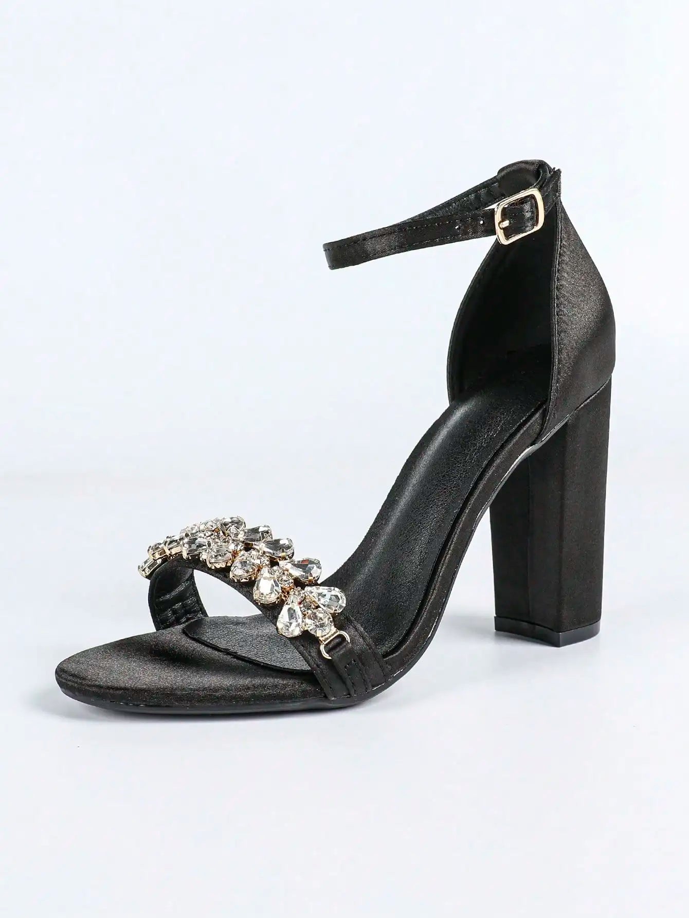 Women's Strappy High Heel Sandals Roman Block Heel