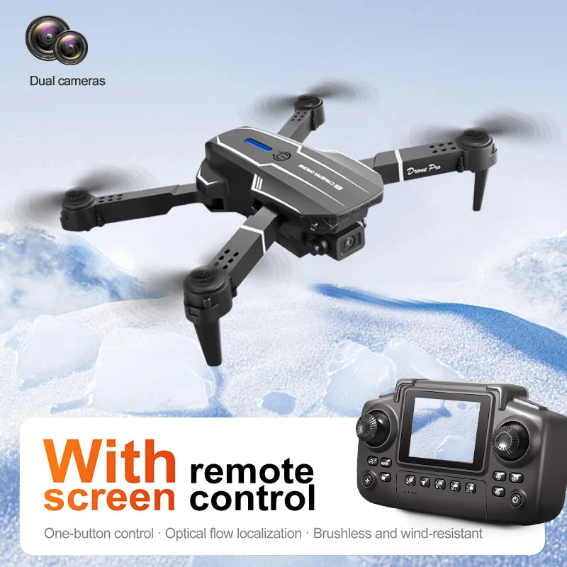 ZNLYRION Folding RC Drone With Dual HD Camera 50x Zoom
