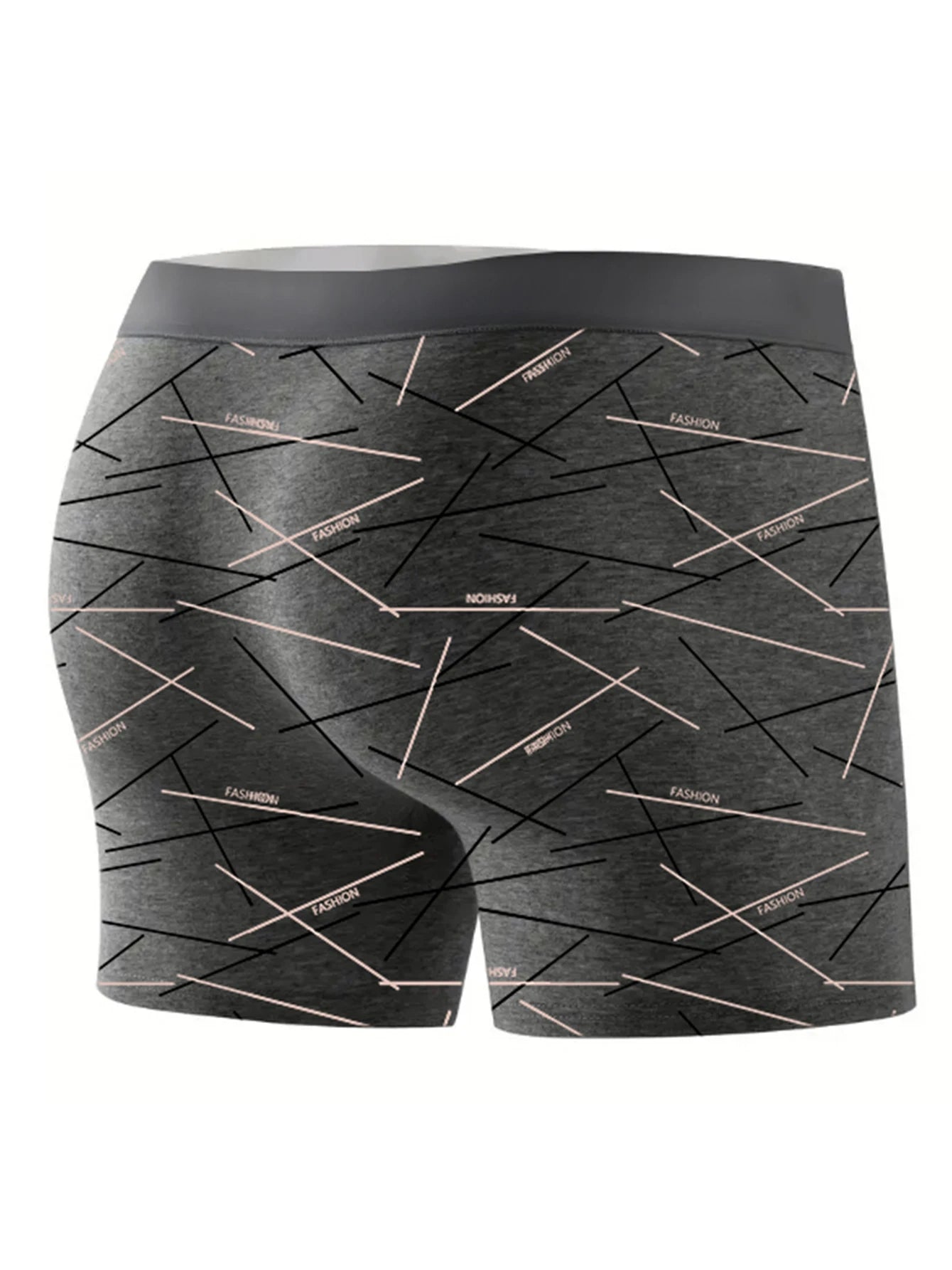 Vomaron 4 Pack Men's Premium Graffiti Print Boxer Briefs