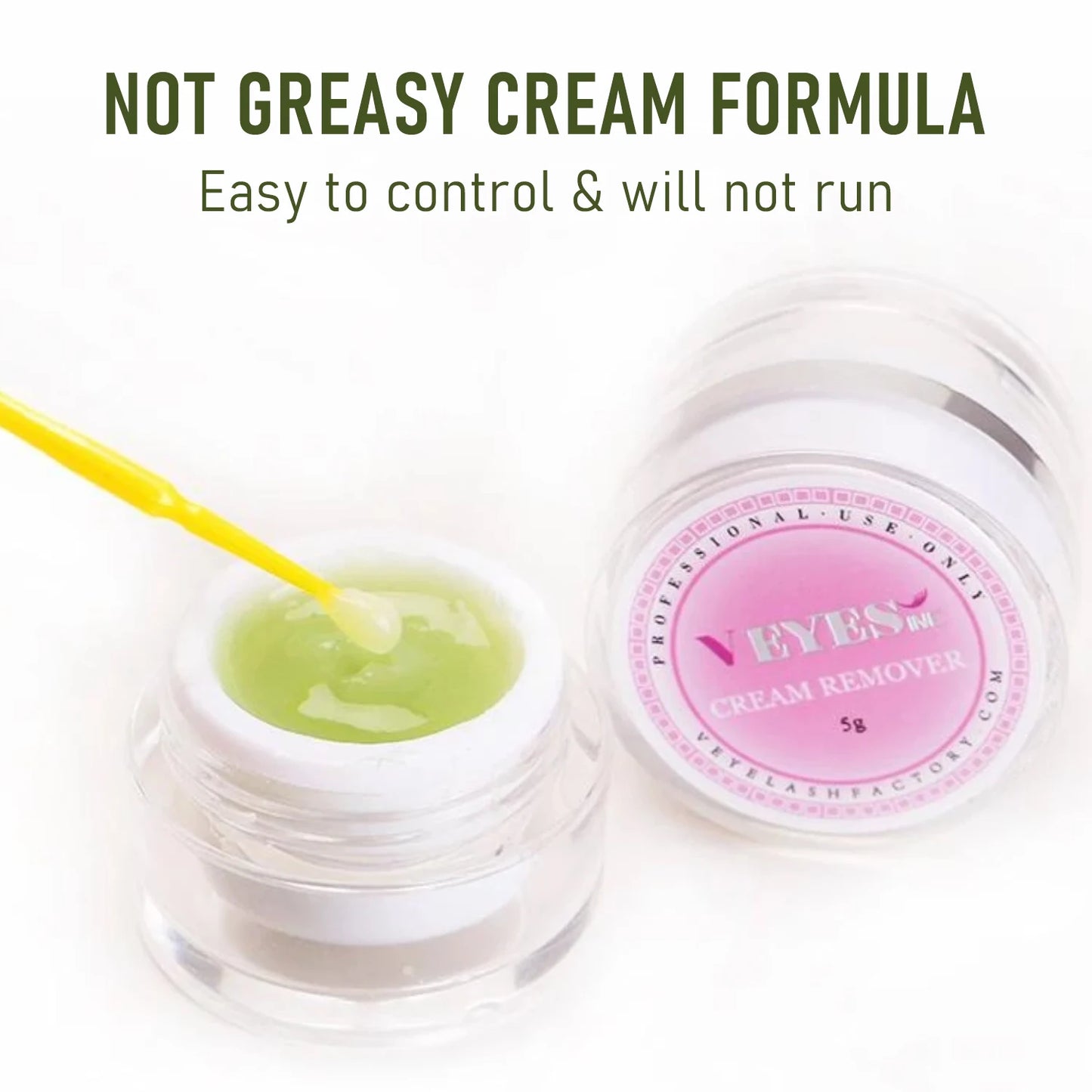 VEYES INC Eyelash Extensions Cream Remover Aloe Formula