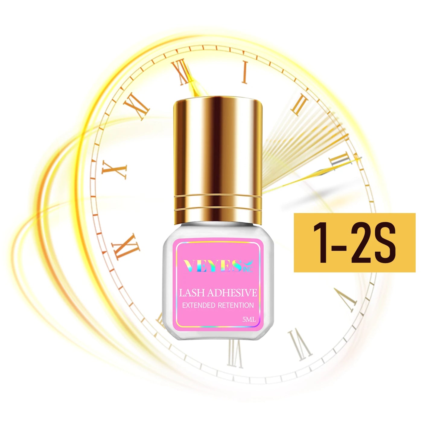 Veyes Inc Fast Drying Eyelash Extensions Adhesive Long Lasting Hold