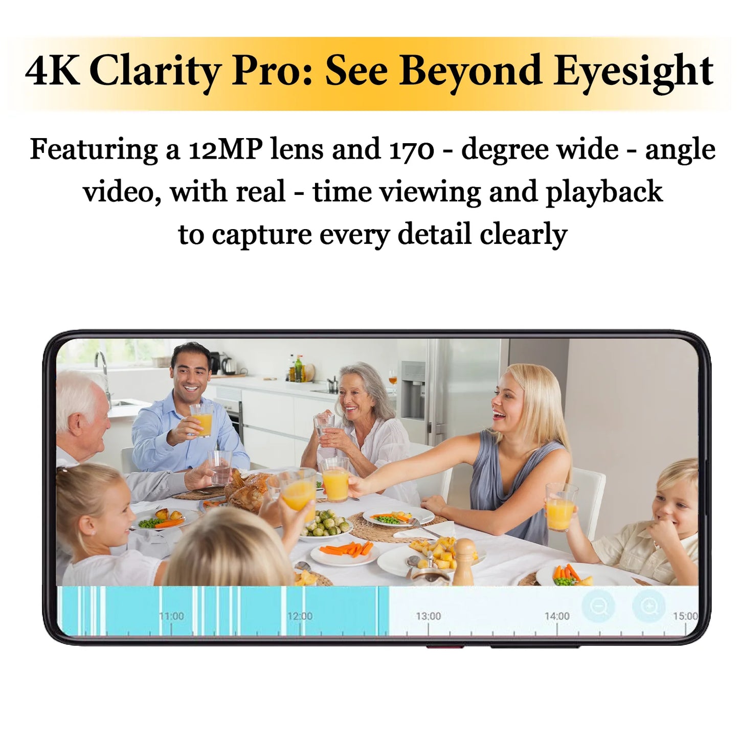 A20 Mini Indoor Security Camera With Night Vision And Local SD Card Recording