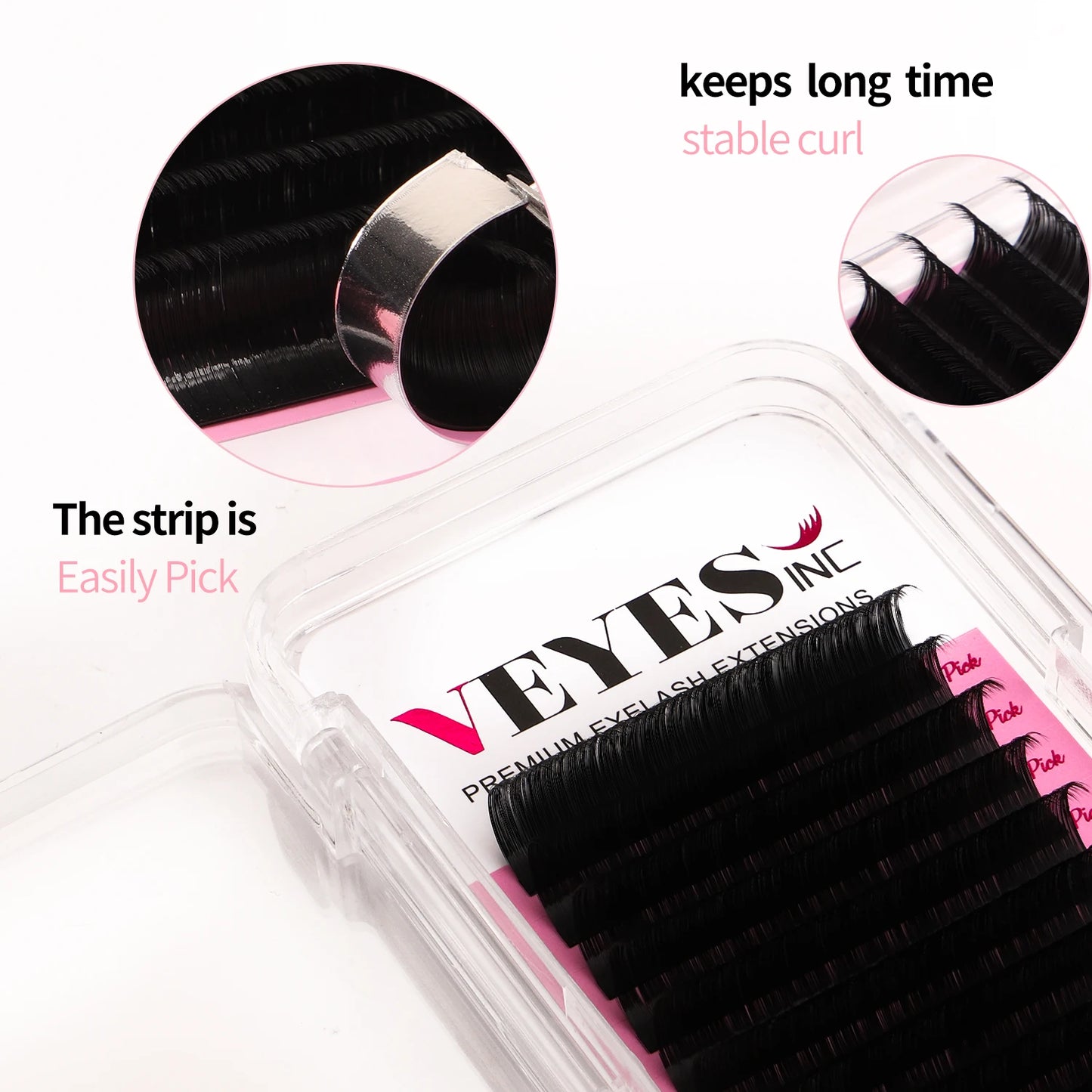 Veyes Inc Faux Mink Matte Lashes Natural Lash Extensions