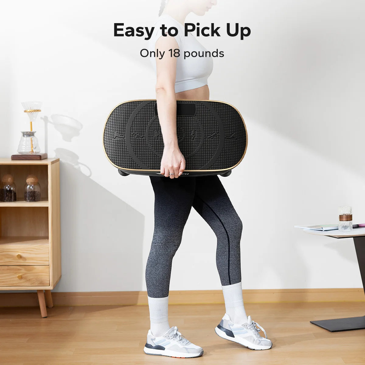 Merach Vibration Plate Exercise Machine For Whole Body Workout And Shaping