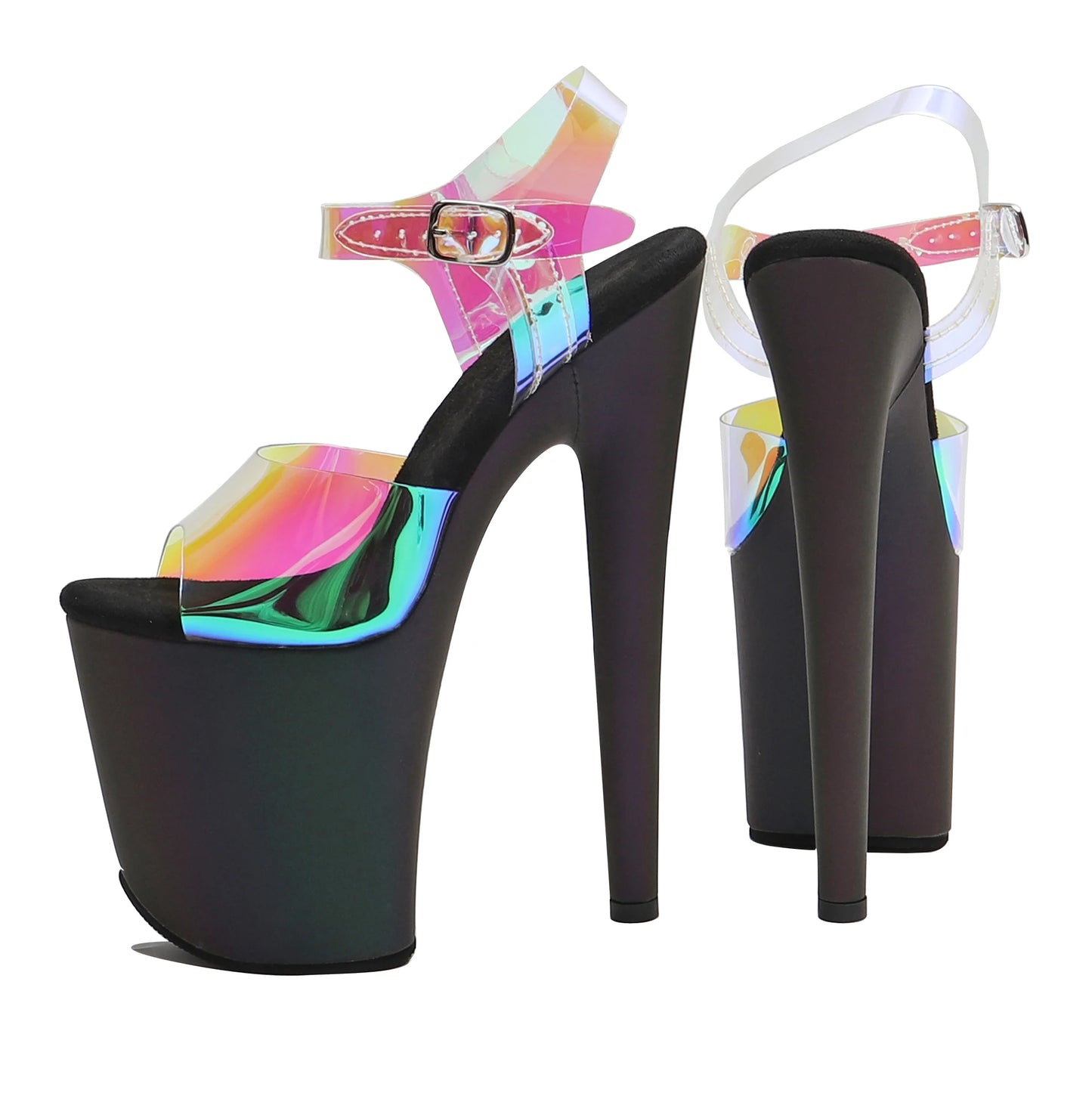 Wuxin H&P Women's Stripper Exotic Heel Sandal Platform Stiletto Shoes