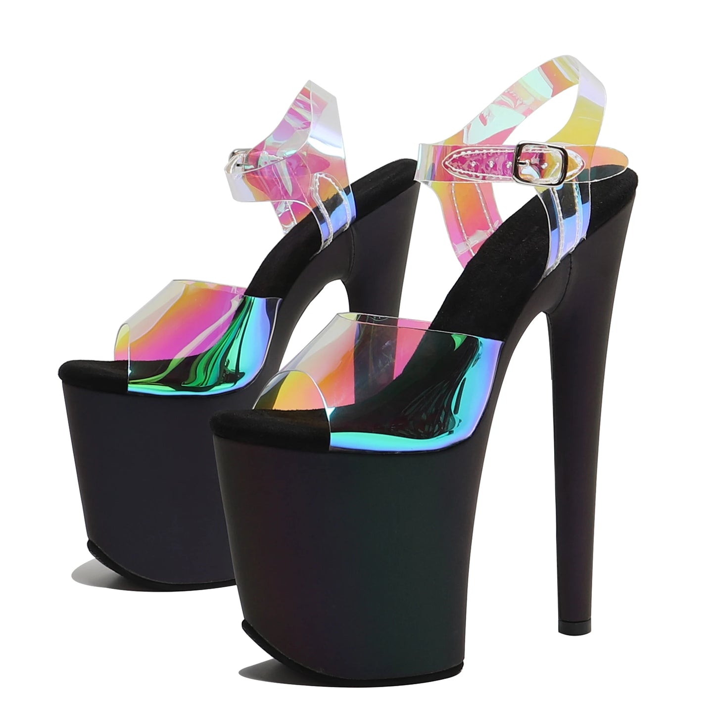Wuxin H&P Women's Stripper Exotic Heel Sandal Platform Stiletto Shoes