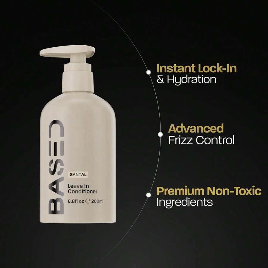 BASED CurlyLocks Duo NonToxic Curl Cream And Leave In Conditioner