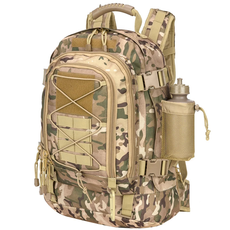LQARMY Military Tactical Backpack Molle Rucksack Outdoor Travel Hiking