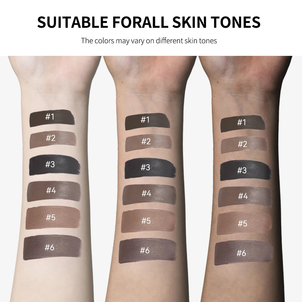 Ibcccndc Waterproof Eyebrow Tint With Brush Long Lasting Pomade