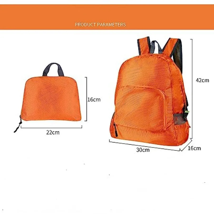 Lightweight Foldable Backpack For Outdoor Travel And Mountaineering