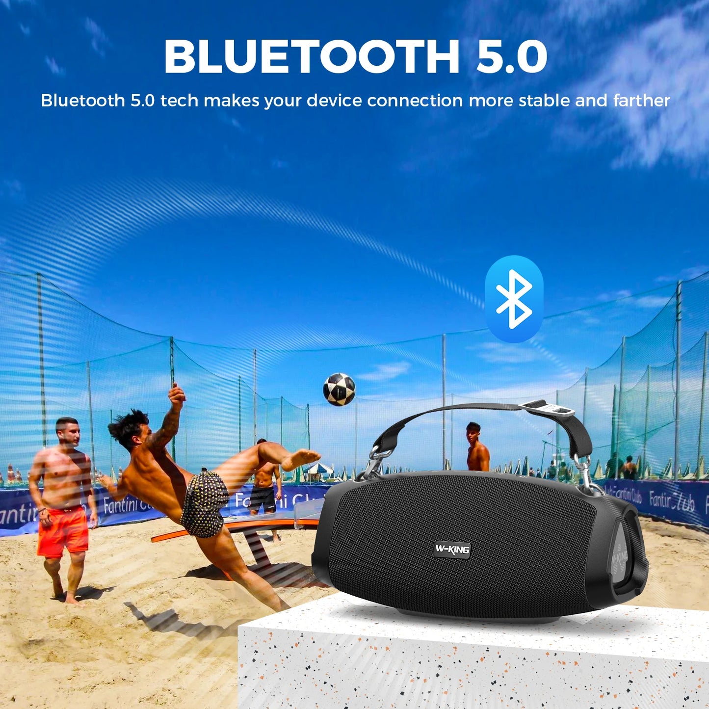 W-King X10 Bluetooth Speaker 120W Portable Party Speaker