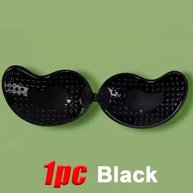 Silicone Self-Adhesive Backless Strapless Bra For Invisible Support