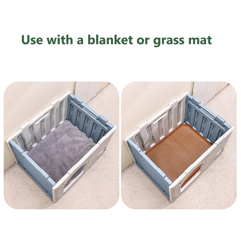 Rainproof Outdoor Cat House With Cozy All Season Shelter
