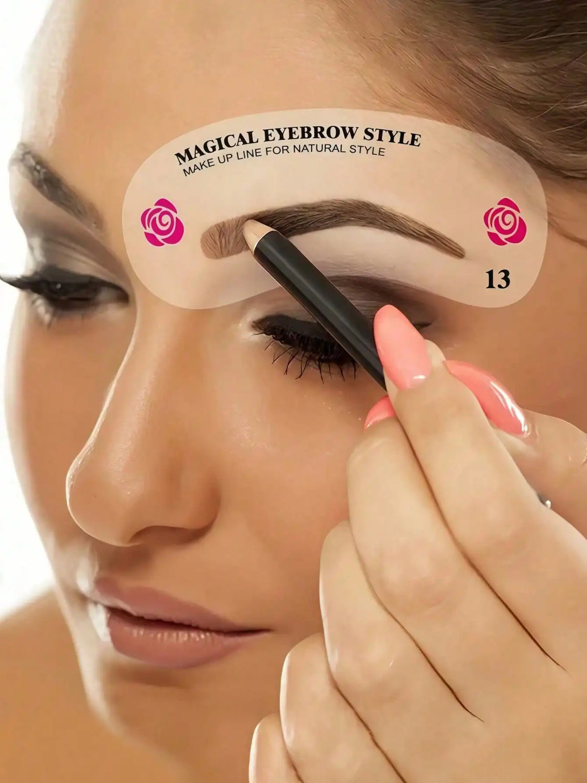 Reusable Eyebrow Shaping Stencils for Easy Makeup and Grooming