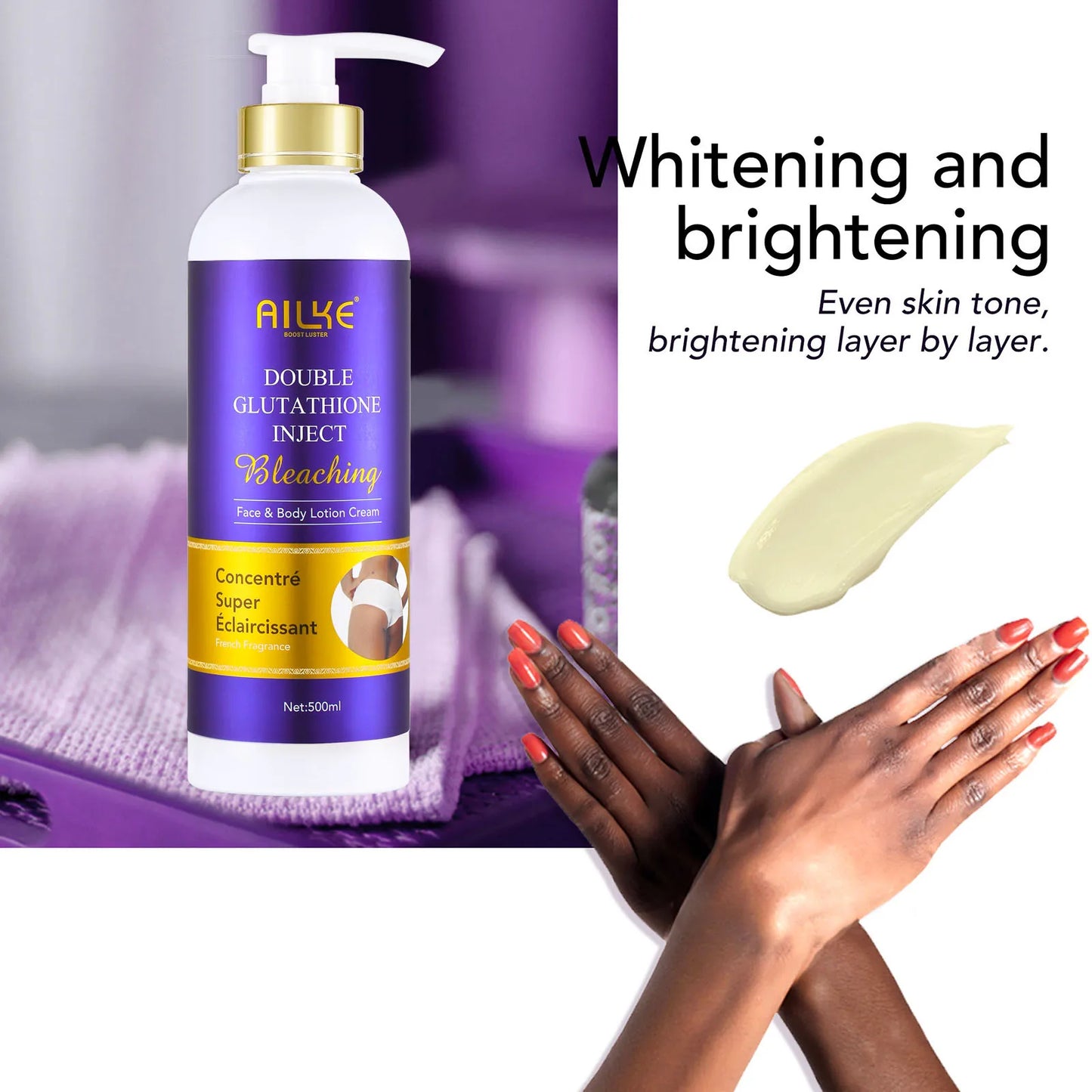 AILKE Glutathione Whitening Skin Care With Niacinamide