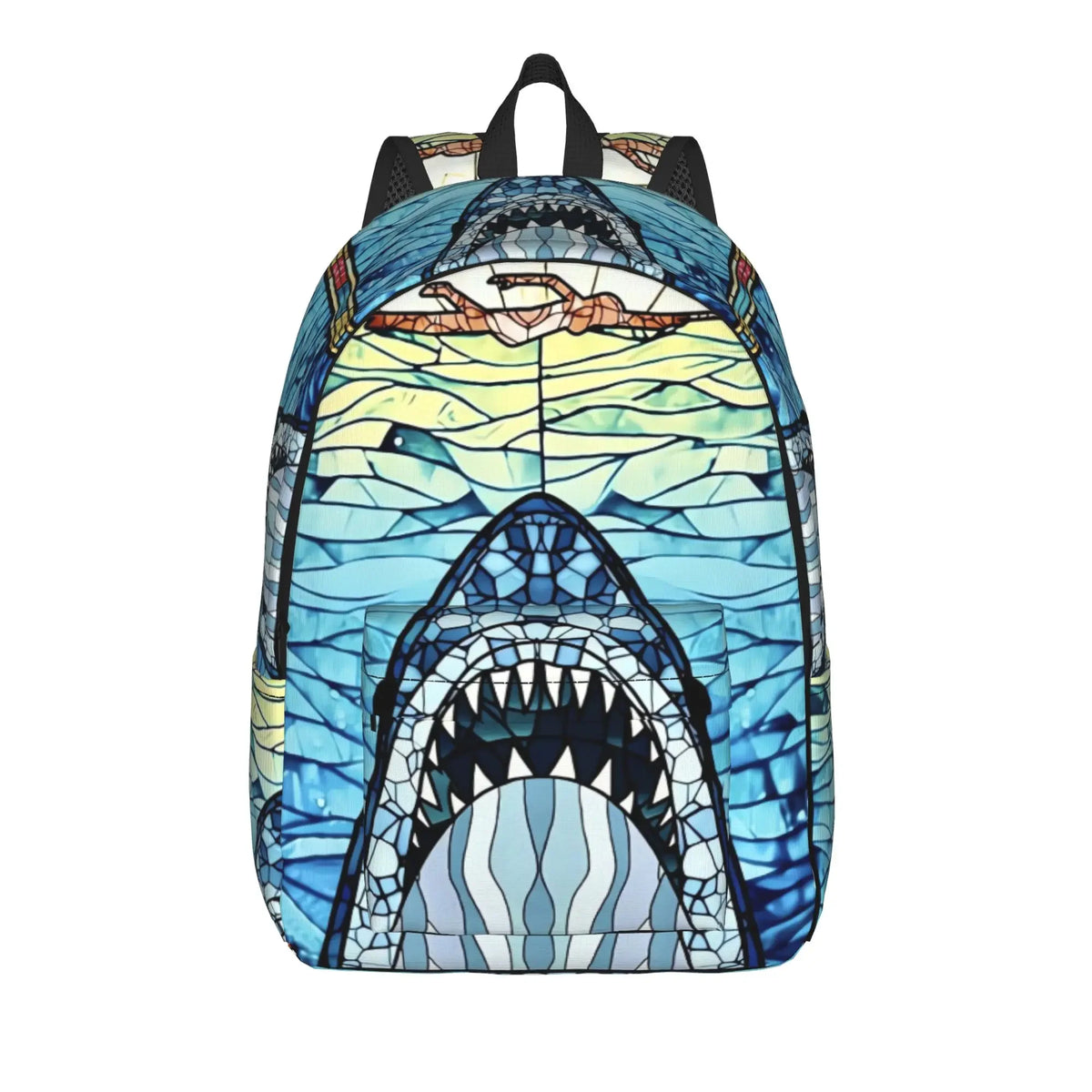 Jaw Shark Classic Film Amity Island Unisex Foldable Backpack