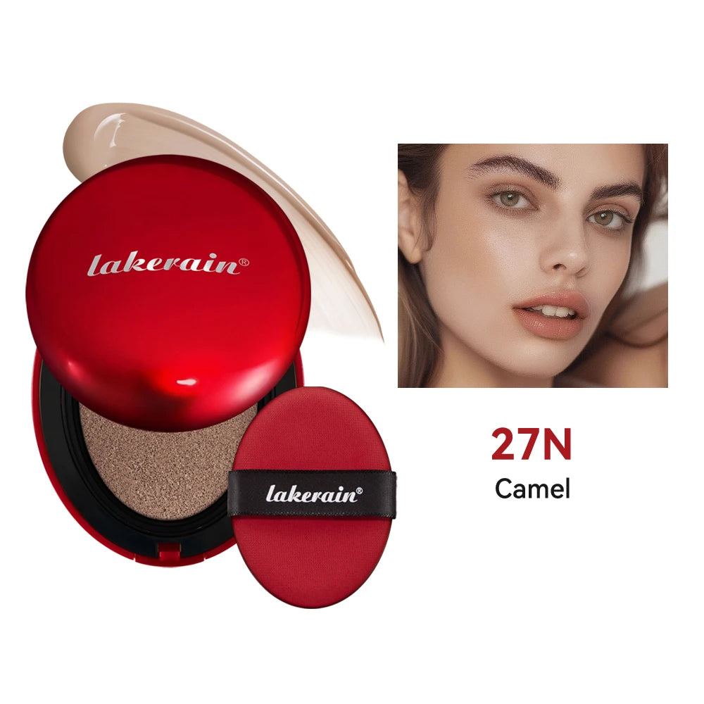 Ibcccndc Korean Air Cushion Foundation Natural Moisturizing Coverage 72H Wear