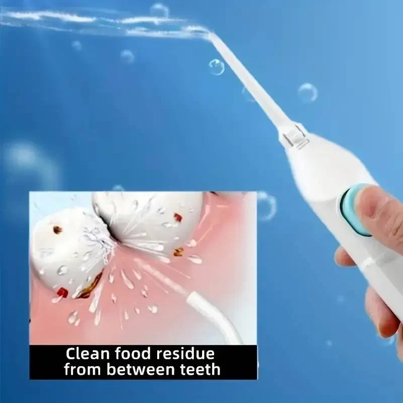 Portable High Pressure Oral Irrigator For Teeth Cleaning And Flossing