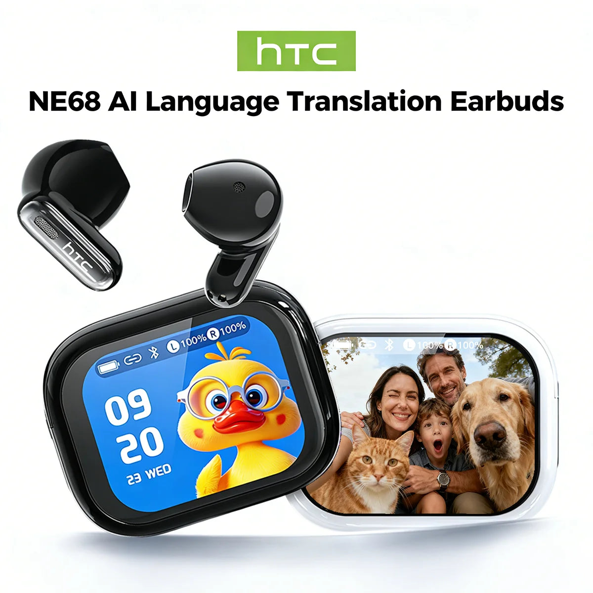 NE68 Wireless Earphones Bluetooth 5.0 With Long Battery Life