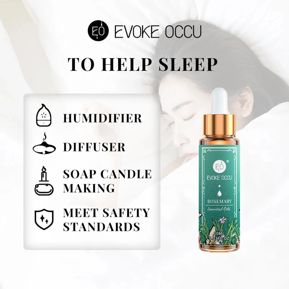 EVOKE OCCU Pure Essential Oils Set For Diffusers And DIY