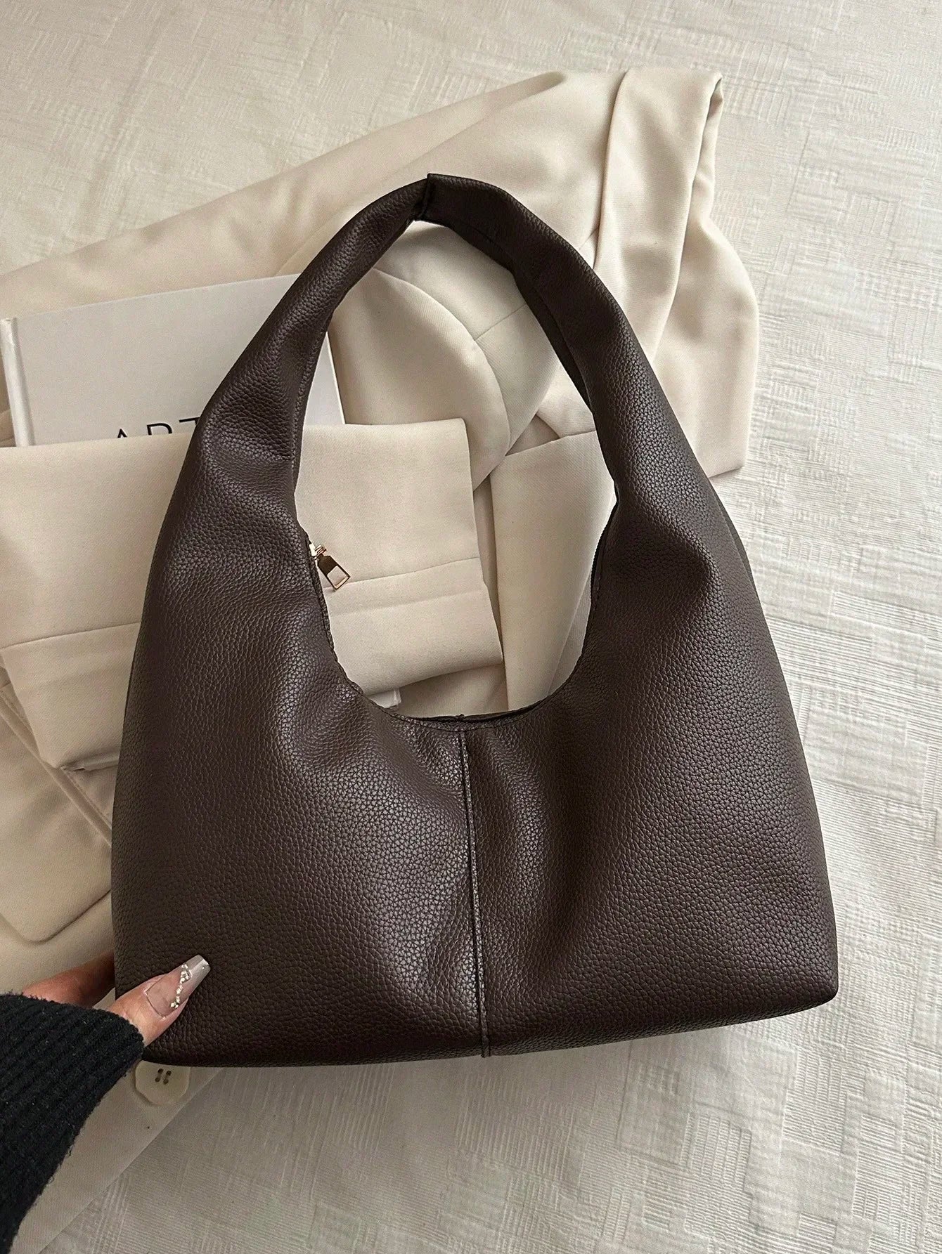 Denim Large Capacity Crossbody Bag For Women Multifunctional Tote