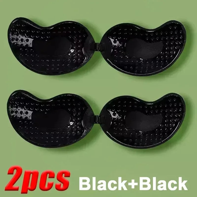 Silicone Self-Adhesive Backless Strapless Bra For Invisible Support