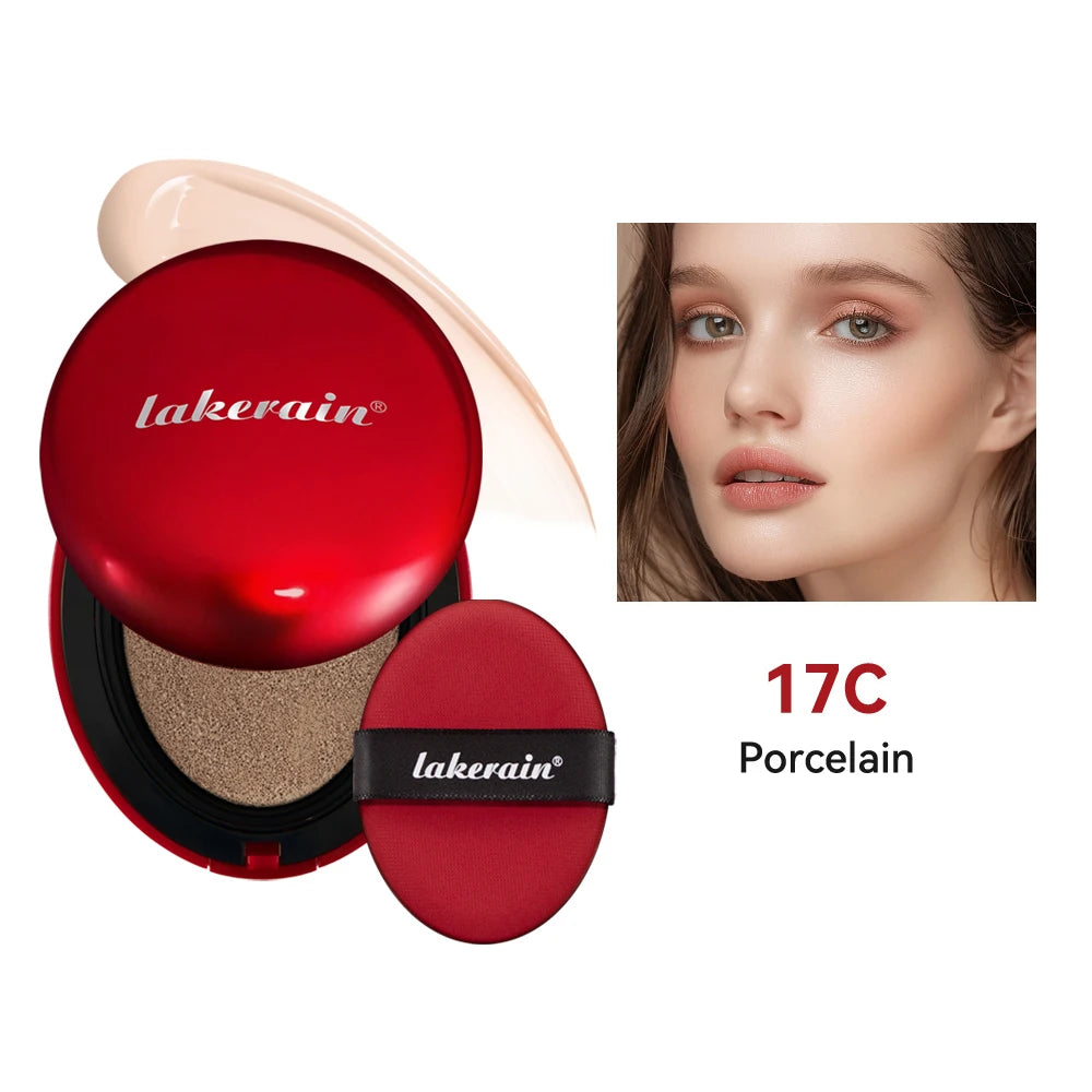 Ibcccndc Korean Air Cushion Foundation Natural Moisturizing Coverage 72H Wear