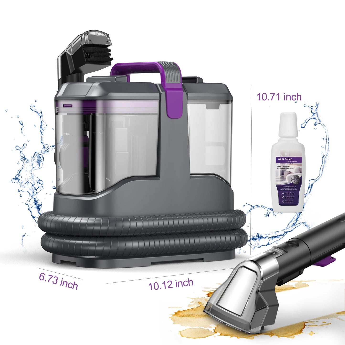 INSE C9 Spot Vacuum Cleaner With Corded Hose For Sofa