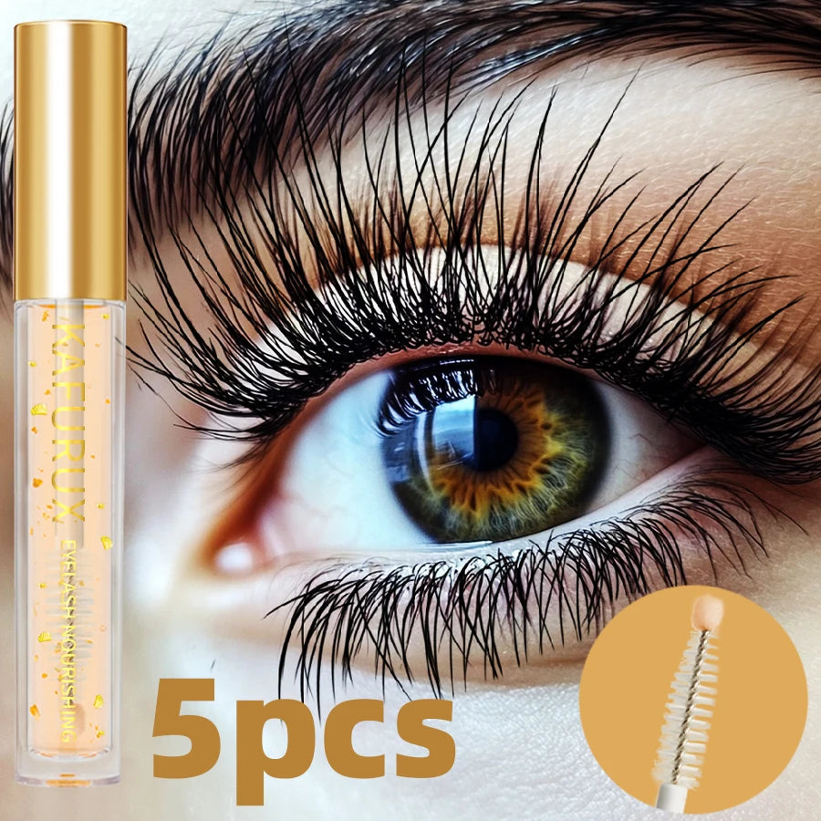 KAFURUX Nourishing Eyelash And Eyebrow Enhancer Serum For Longer Lashes