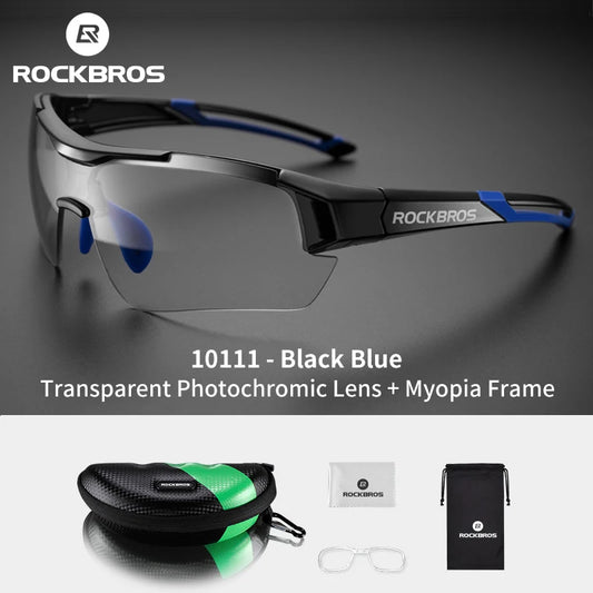 ROCKBROS Photochromic Cycling Glasses UV400 Protection Sunglasses