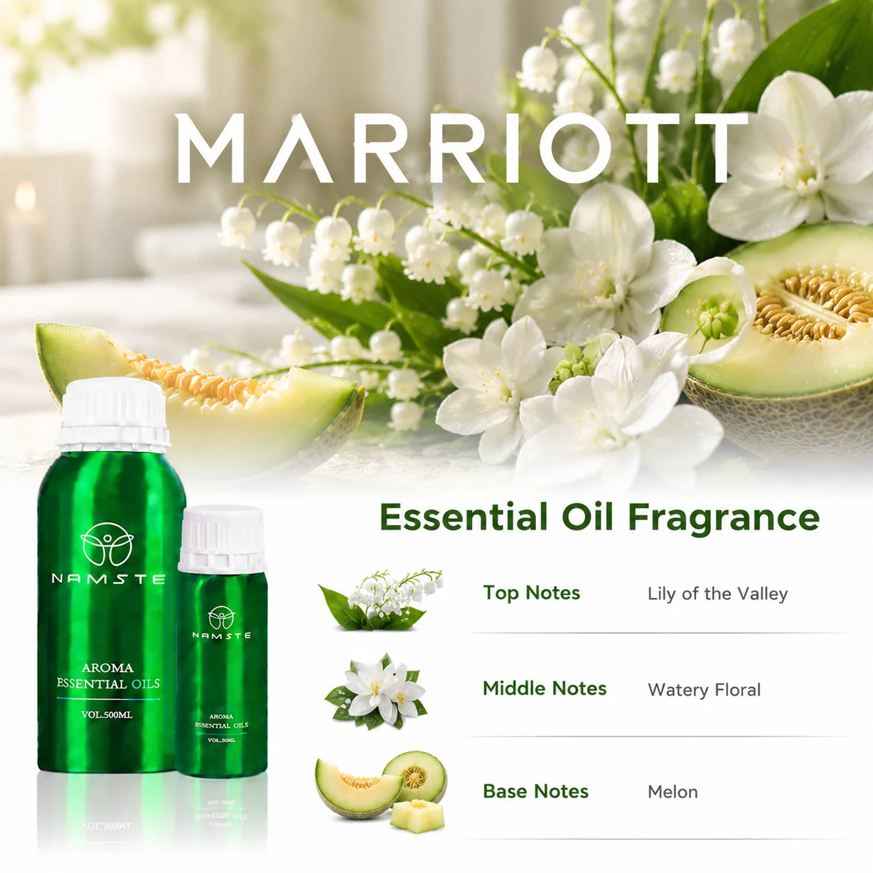 Namste Hotel Room Fragrance Diffuser Pure Plant Essential Oil