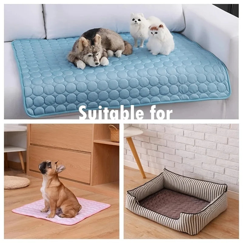 Dog Cooling Mat Self Cooling Pad For All Dogs Durable