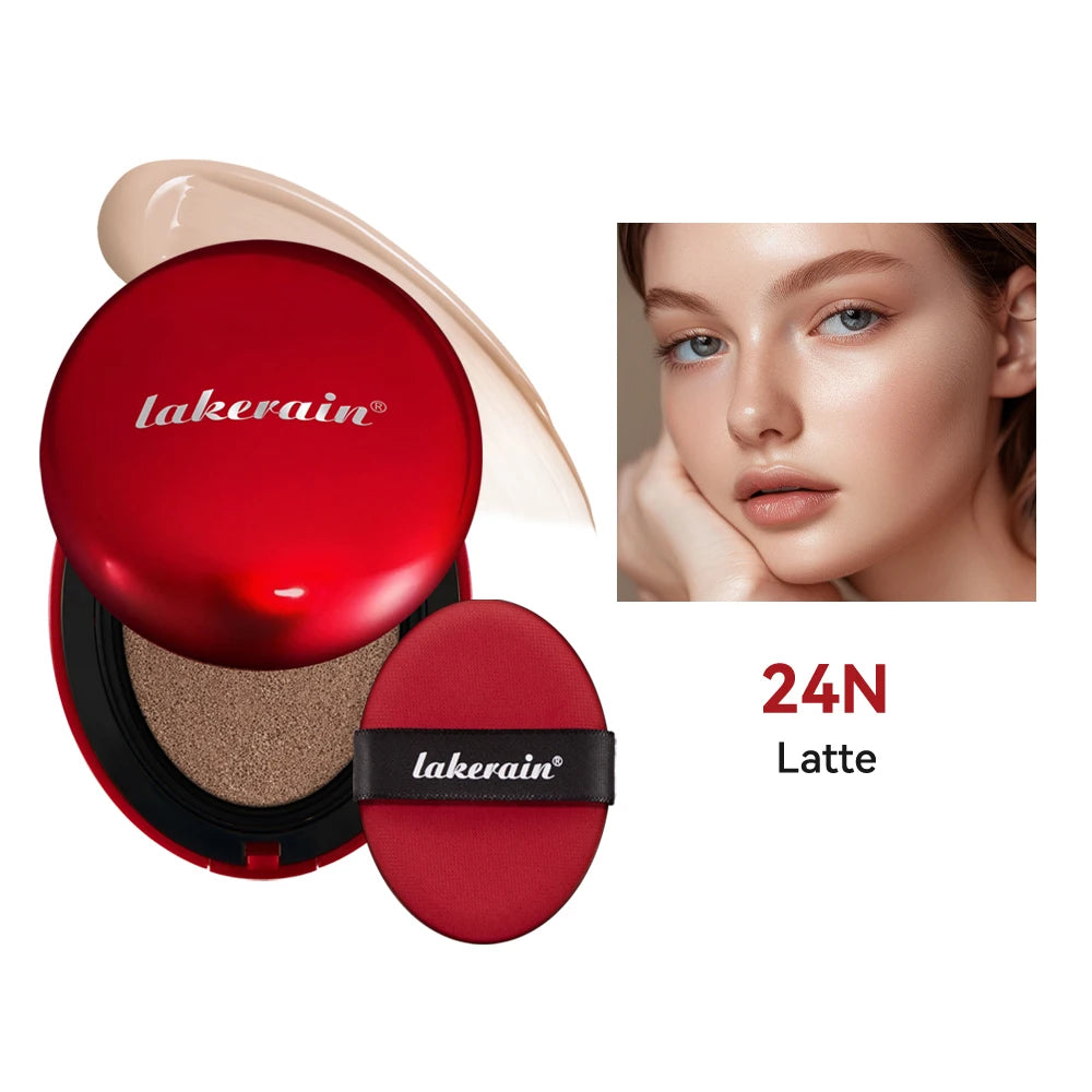 Ibcccndc Korean Air Cushion Foundation Natural Moisturizing Coverage 72H Wear