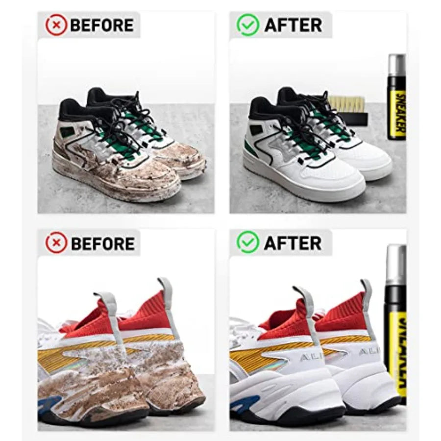 Cozgo Shoe Cleaner Kit Water Free Foam For Sneakers