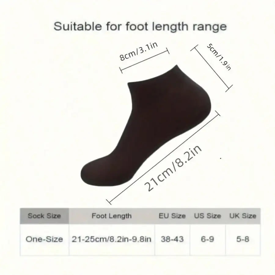 10 Pairs Thin Unisex Ankle Socks, Sweat Absorbing And Soft