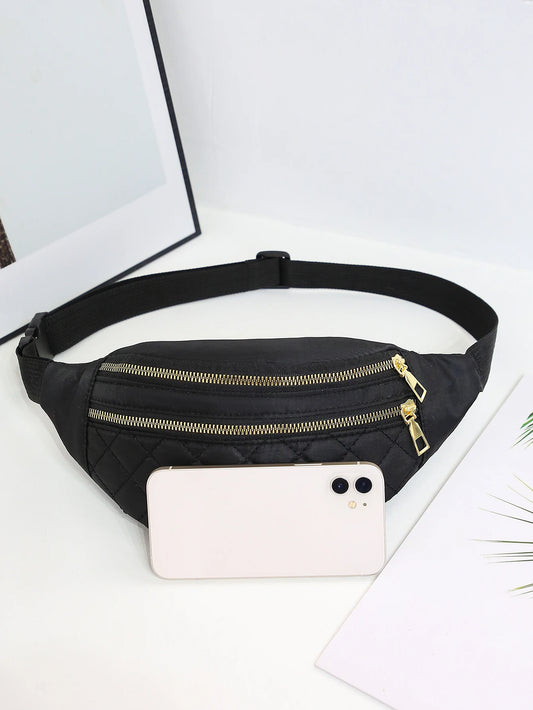 Nylon Waist Bag Fanny Pack For Women Belt Bag Crossbody