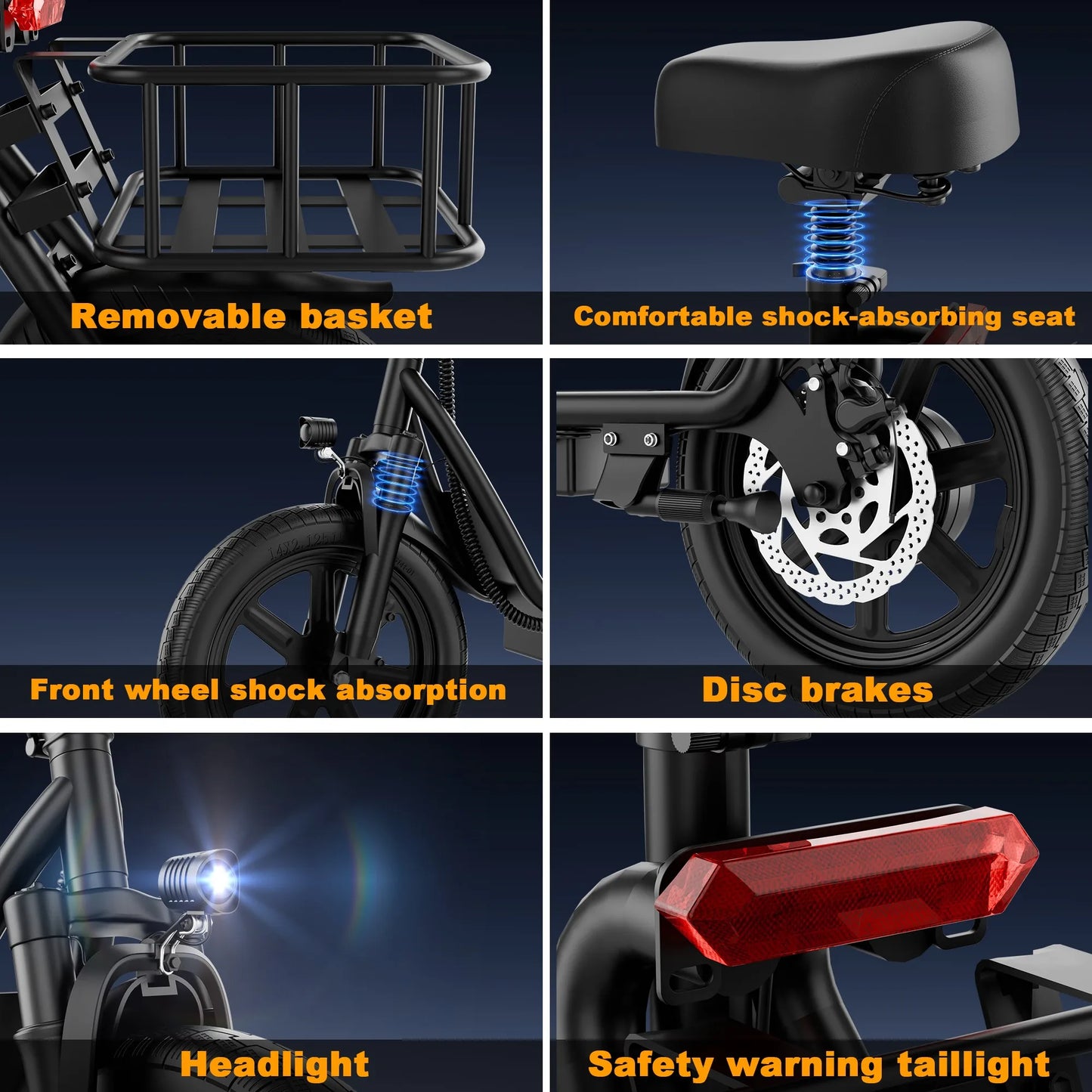 AOVOPRO Electric Scooter With Seat Foldable 28 Mile Range