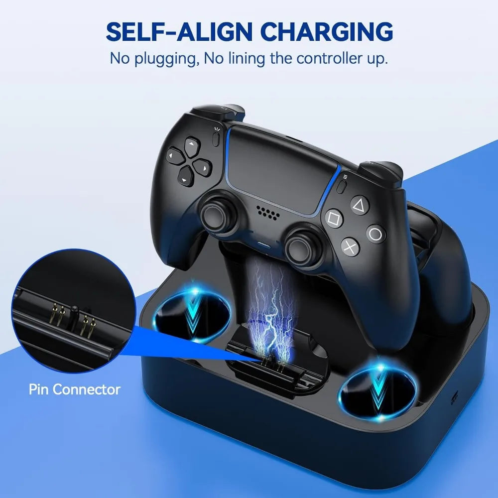 Fast Charging Dock for PlayStation 5 DualSense Controllers