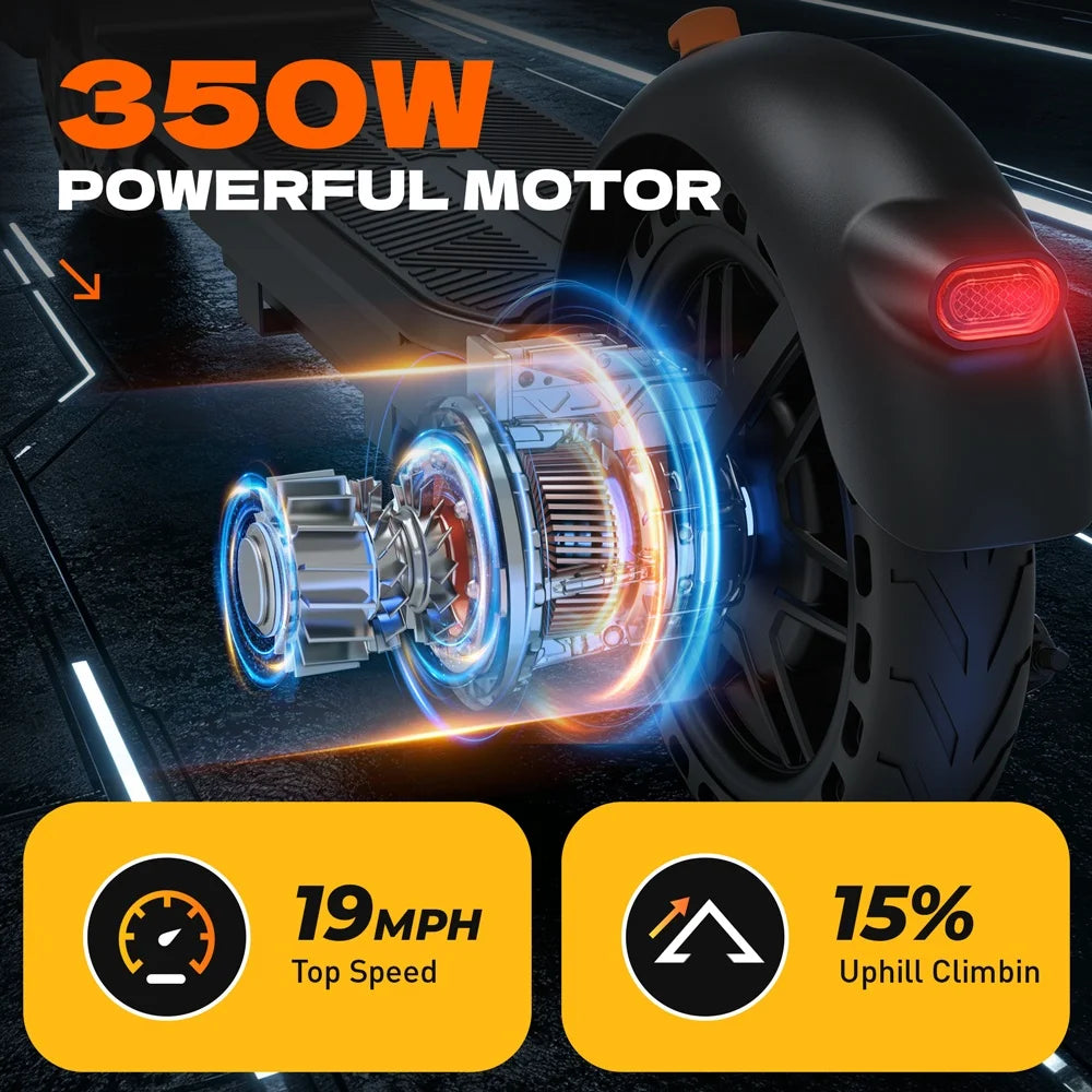 HeroPick C8 Adult Electric Scooter 350W 19MPH Foldable