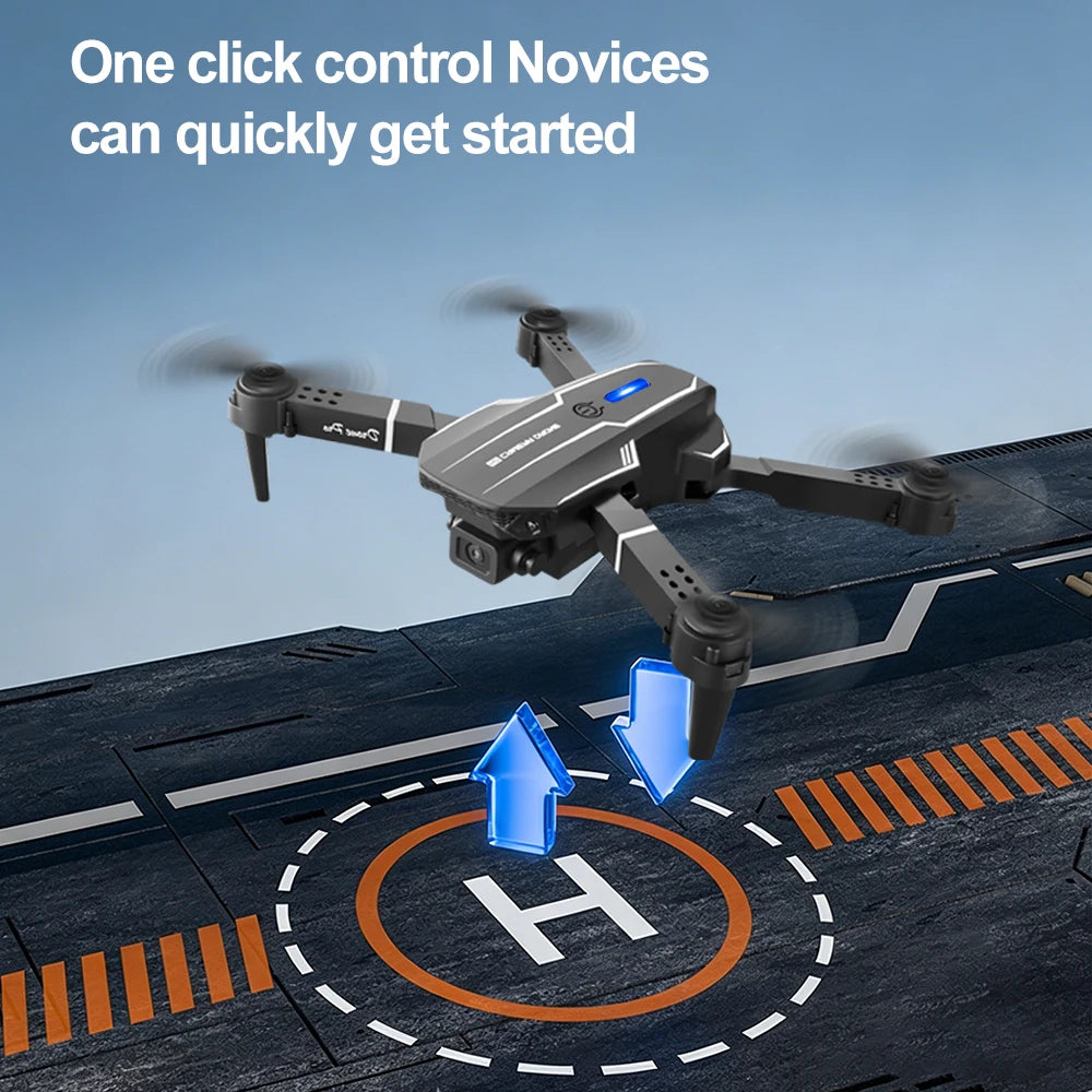 ZNLYRION Folding RC Drone With Dual HD Camera 50x Zoom