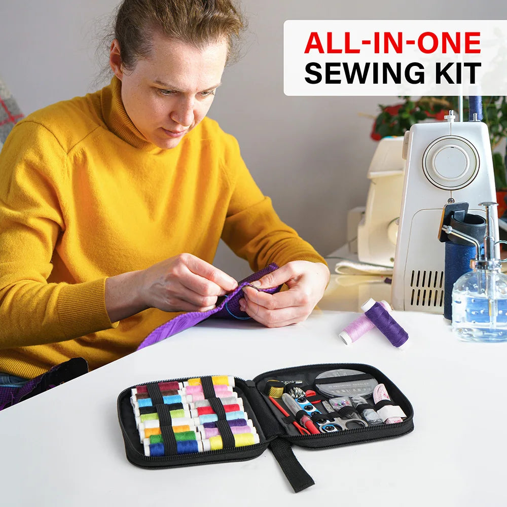 Portable Mini Sewing Kit For Travel And Everyday Repairs
