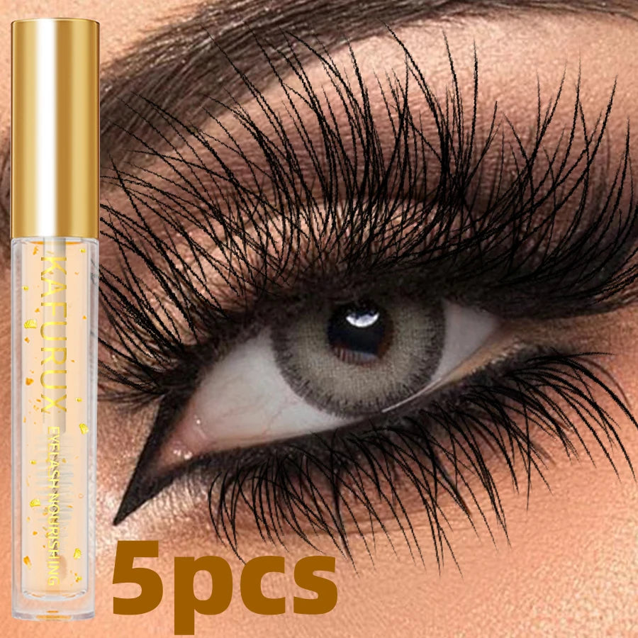 KAFURUX Nourishing Eyelash And Eyebrow Enhancer Serum For Longer Lashes