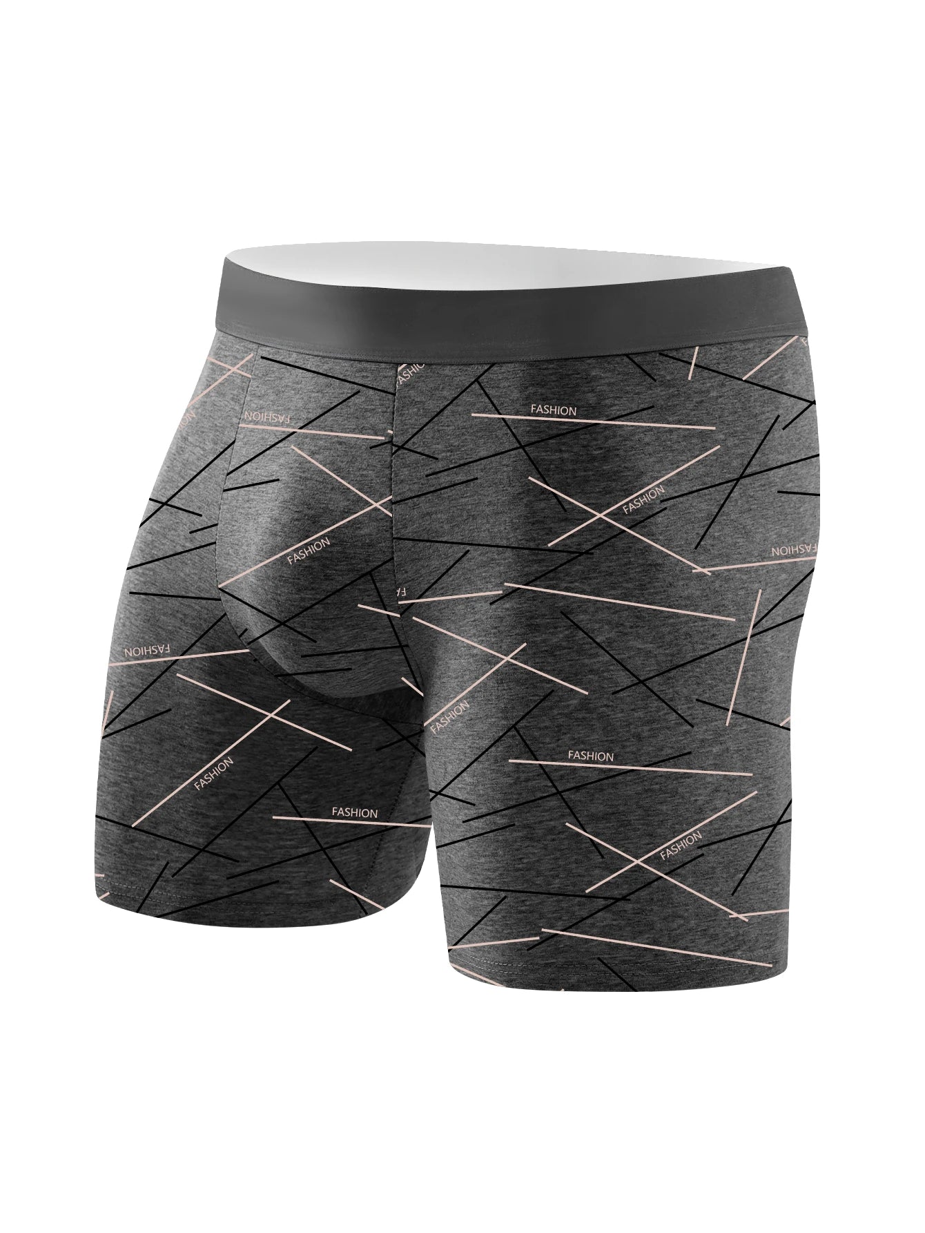 Vomaron 4 Pack Men's Premium Graffiti Print Boxer Briefs