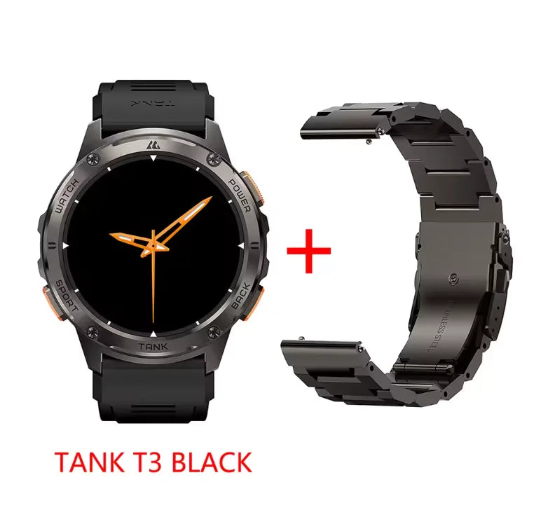 KOSPET TANK T3 Smartwatch Men's With Call And Text