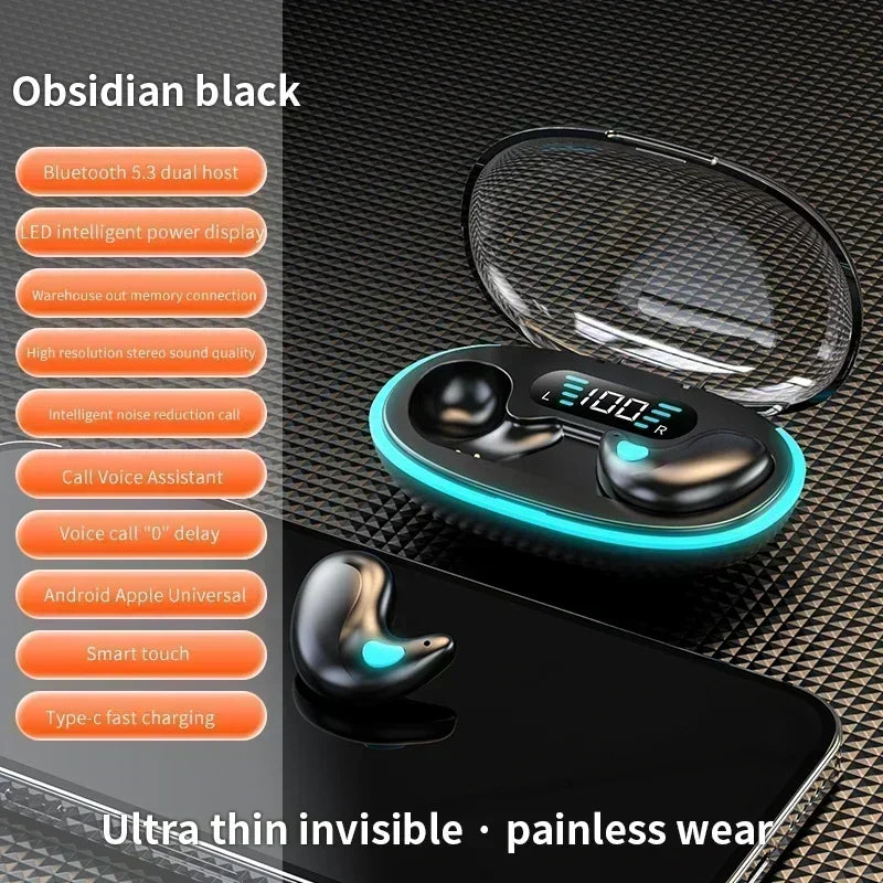 True Wireless Earphones Bluetooth Earbuds With Active Noise Cancellation