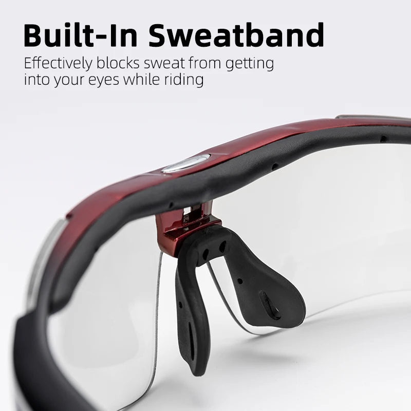 ROCKBROS Photochromic Cycling Glasses UV400 Protection Sunglasses
